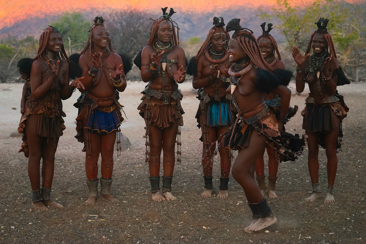 Himba Tribe Of Namibia Nancy Ney